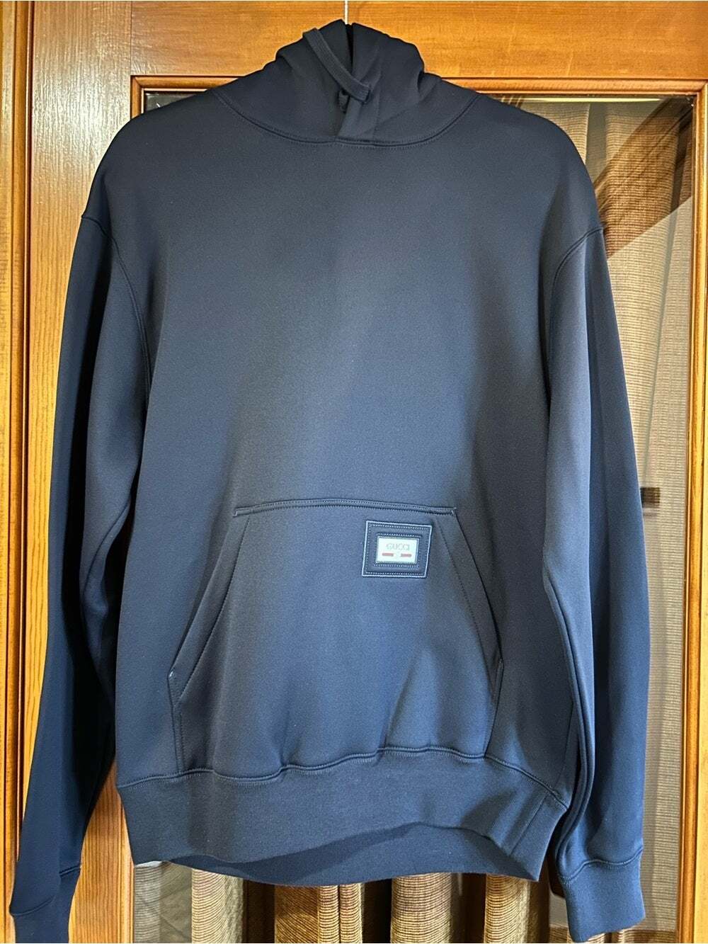 Women's Gucci technical nylon blend fleece hoodie size XS fits small/medium